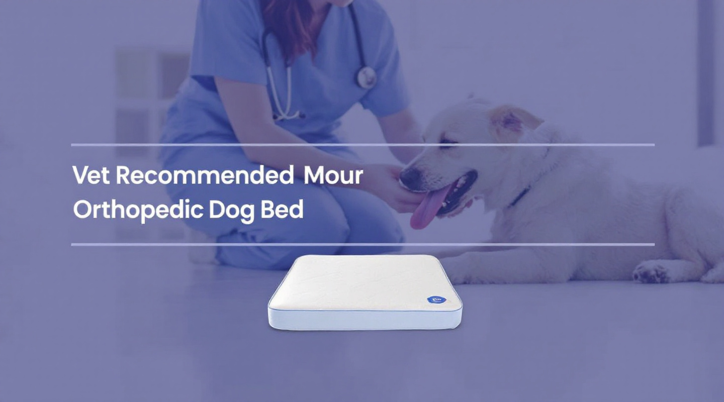 Vet recommended orthopedic dog bed